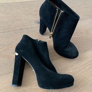 Michael Kors black booties